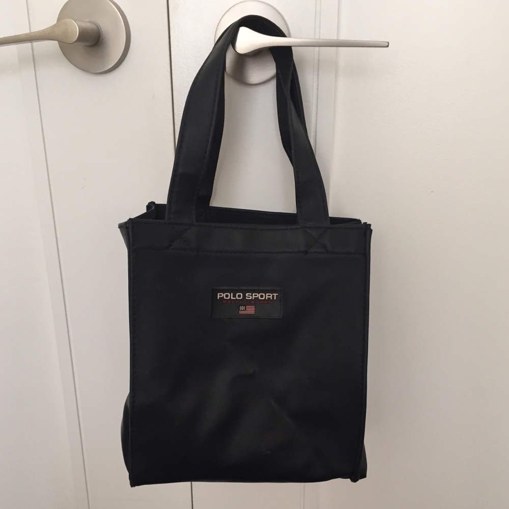 Polo tote bag with change purse